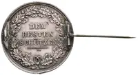 AR Medaile b.l. - Cena nejlepšímu střelci, Karel Württemberský. — 2