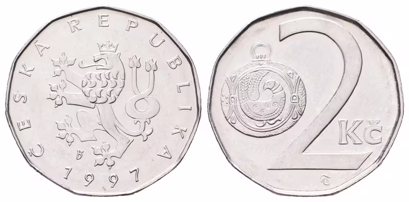 2 Koruna 1997