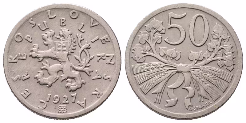 50 Haléř 1927
