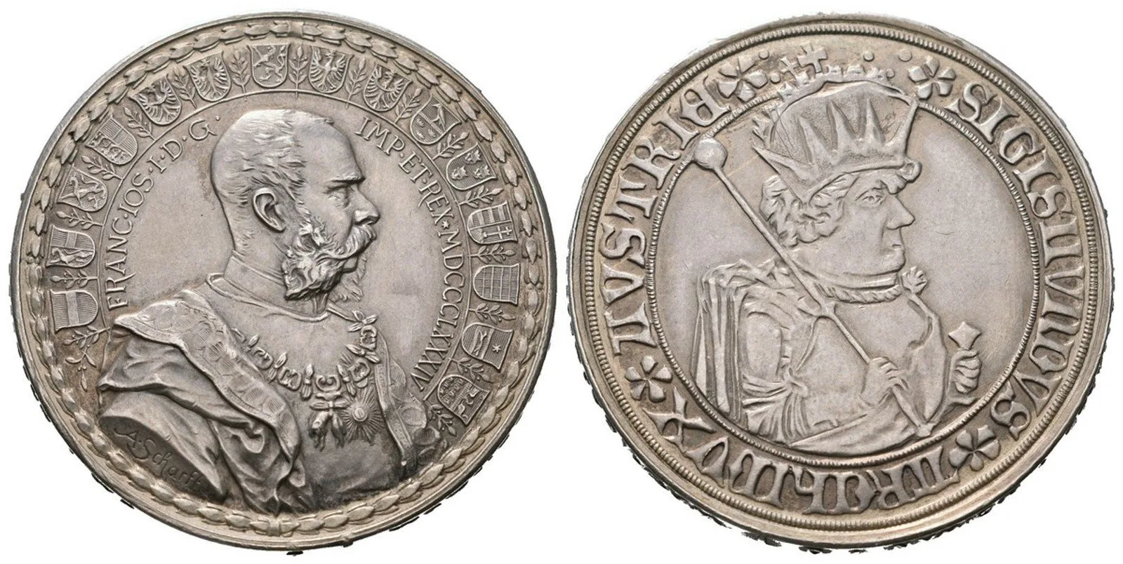 Rakouská a spolková měna, 1857 - 1892 — 1
