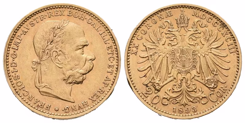 20 Koruna 1893