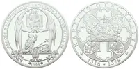 Stříbrná investiční medaile - Arnošt z Pardubic - Ag 24,5 g - 999/1000 + Certifikát