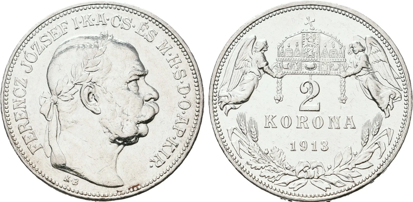 2 Koruna 1913 KB