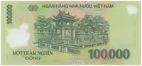 Vietnam, 100.000 Dong 2006-2011, P.122c-g, plastová - fotografie 2
