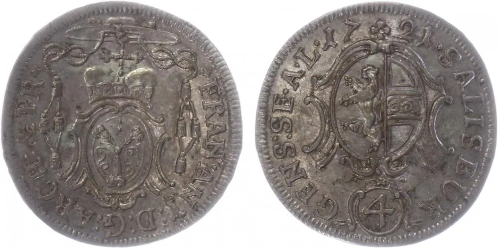 Salzburg - arcibiskupství, Franz Anton Harrach, 1709 - 1727 — 1
