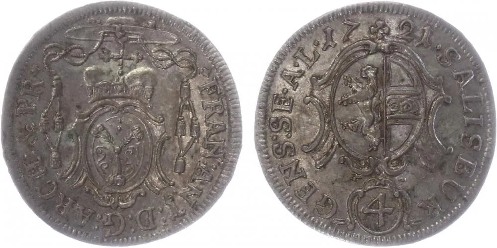 Salzburg - arcibiskupství, Franz Anton Harrach, 1709 - 1727 — 1