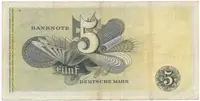 Německo - NSR, 5 DM 1948, tisk Berlin (1956-1961), Ros.252c - fotografie 2