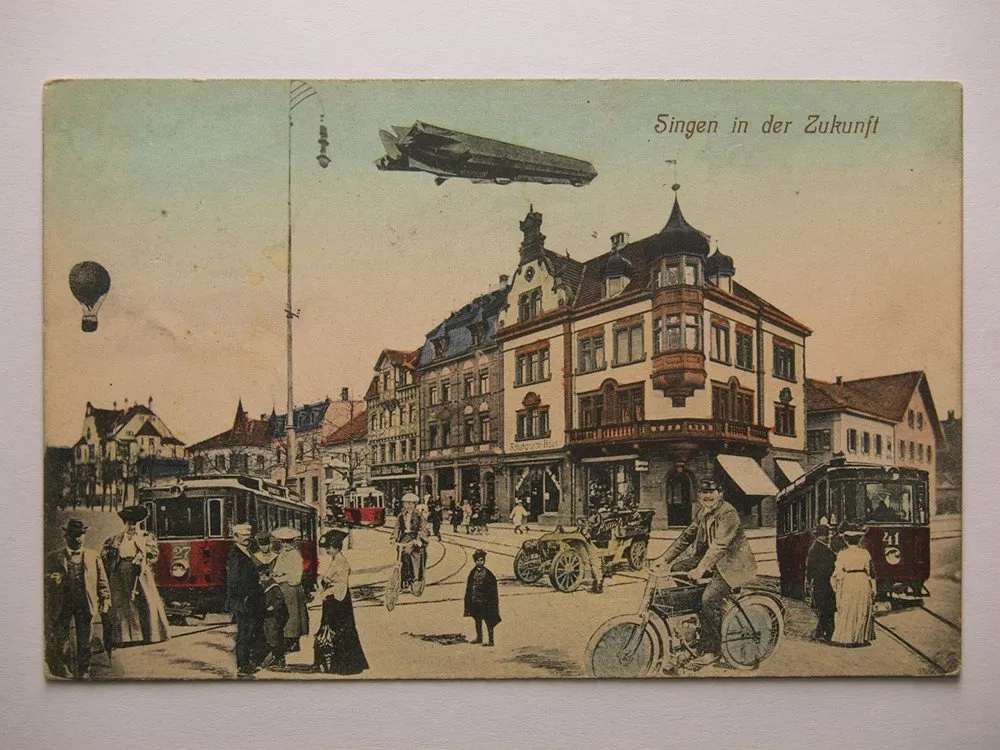 Německo, Singen in der Zukunft, budoucnost — 1