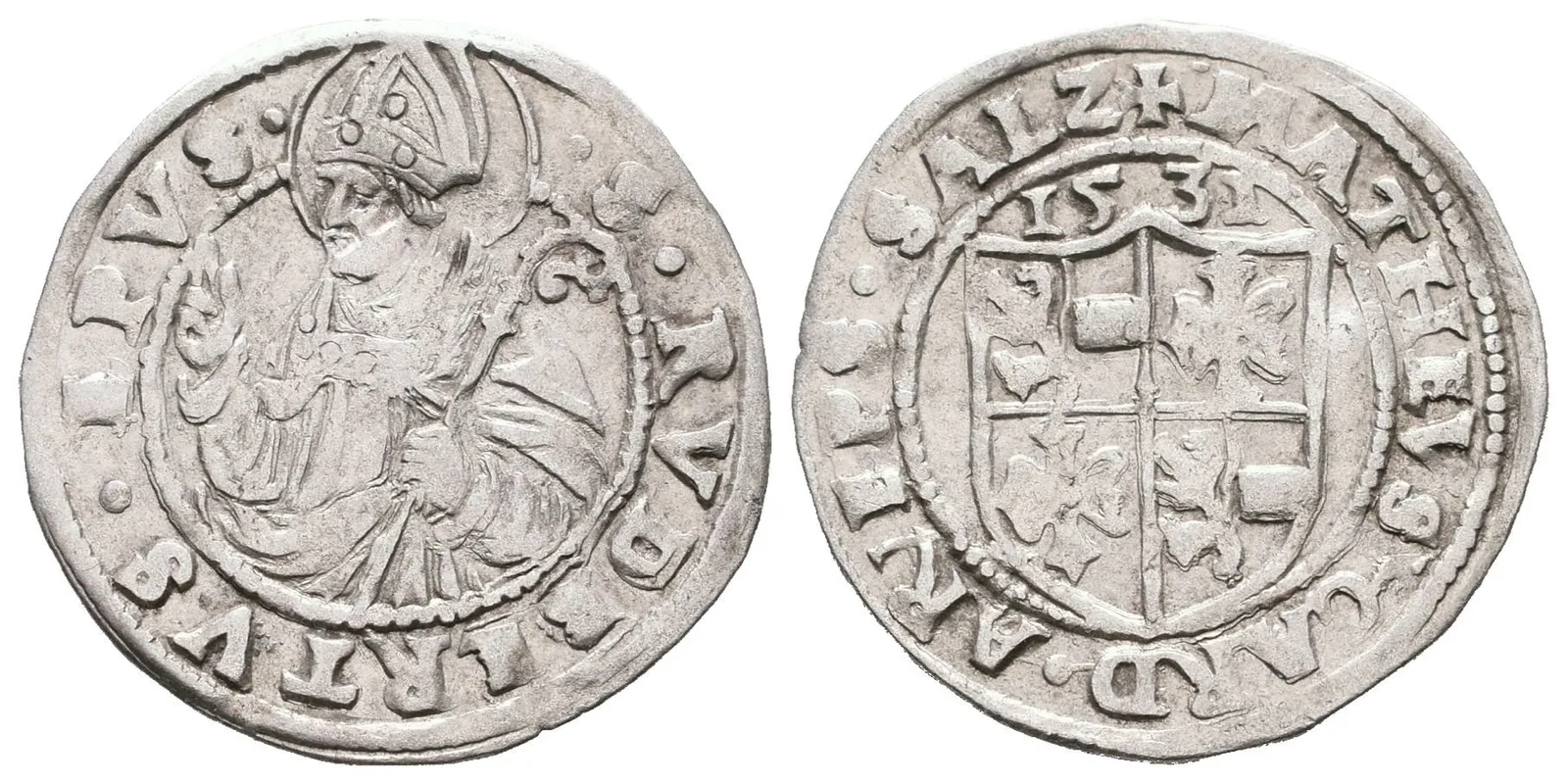 Salzburg, 1/2 Batzen 1531