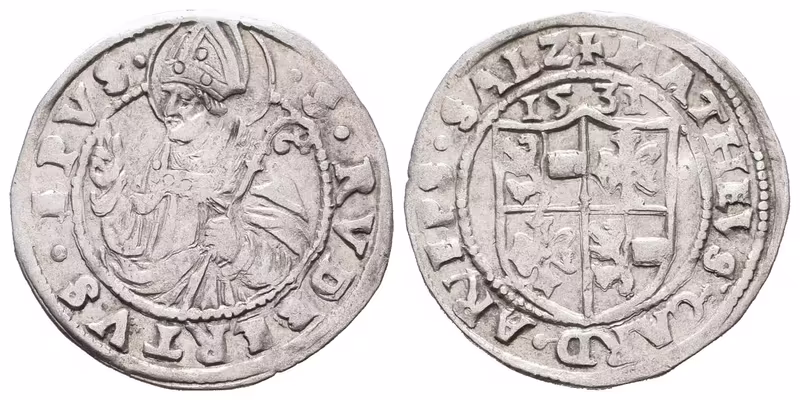 Salzburg, 1/2 Batzen 1531