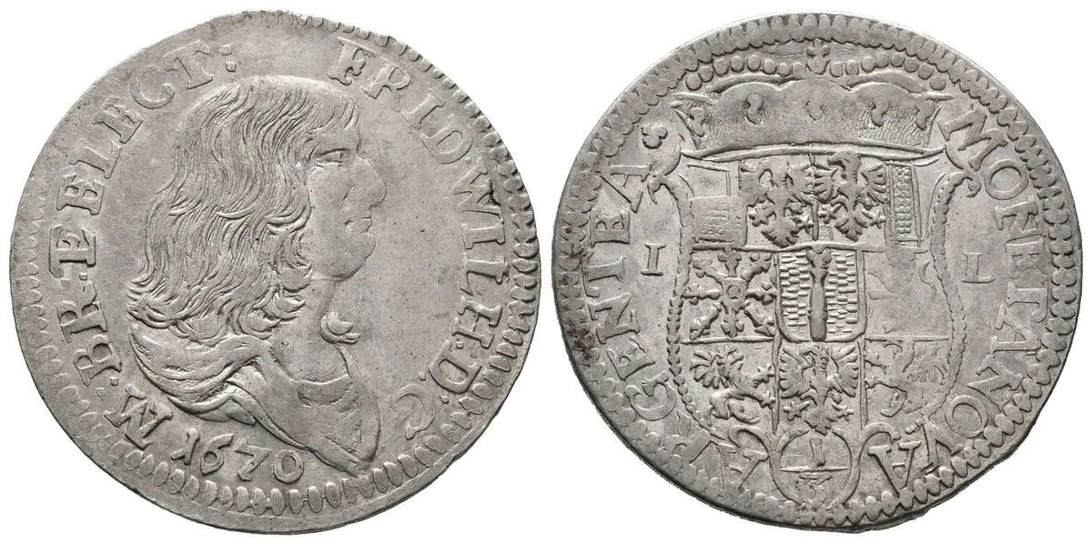 Brandenburg - Preussen, Friedrich Wilhelm, 1640 - 1688 — 1