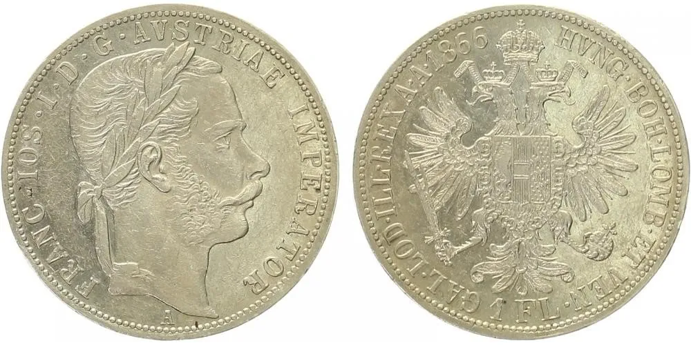 Rakouská a spolková měna, 1857 - 1892 — 1