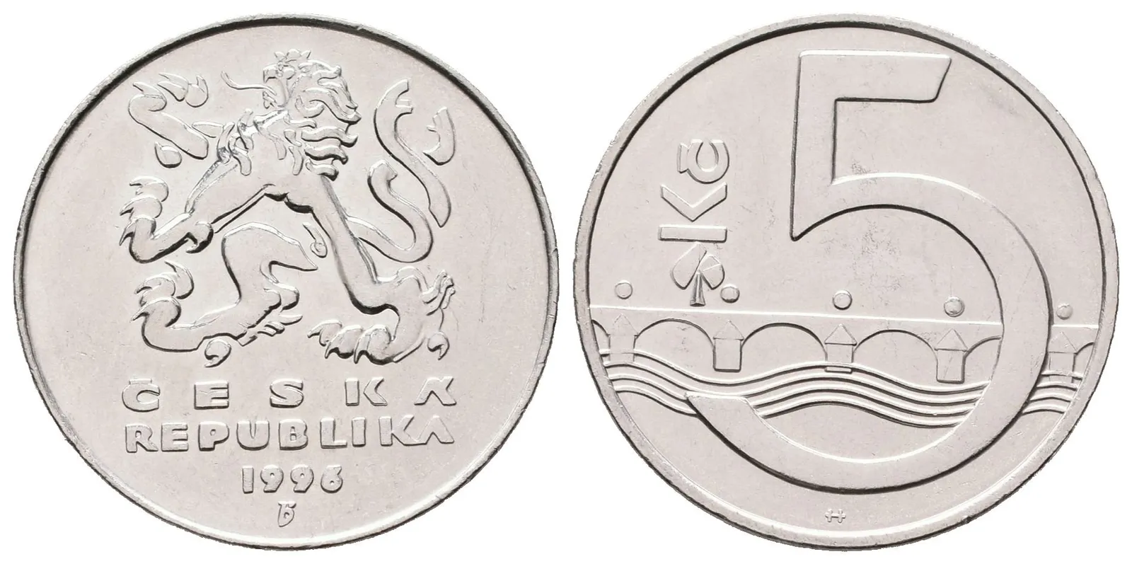 5 Koruna 1996