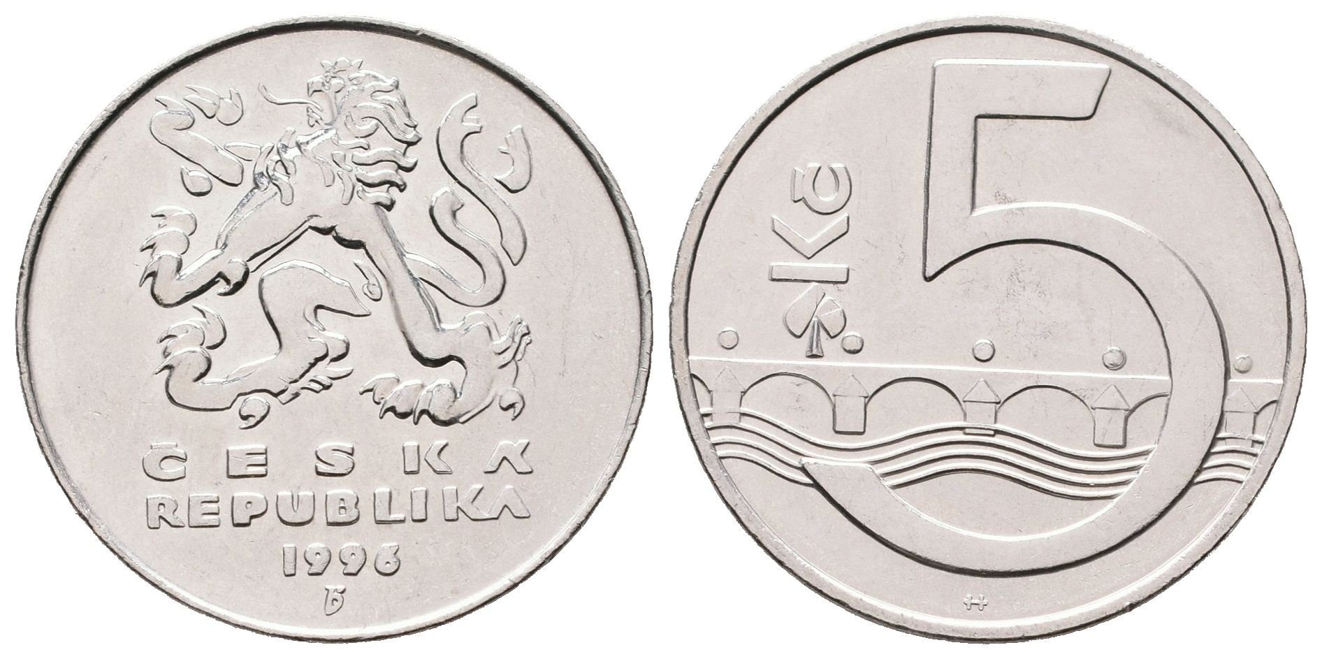 5 Koruna 1996