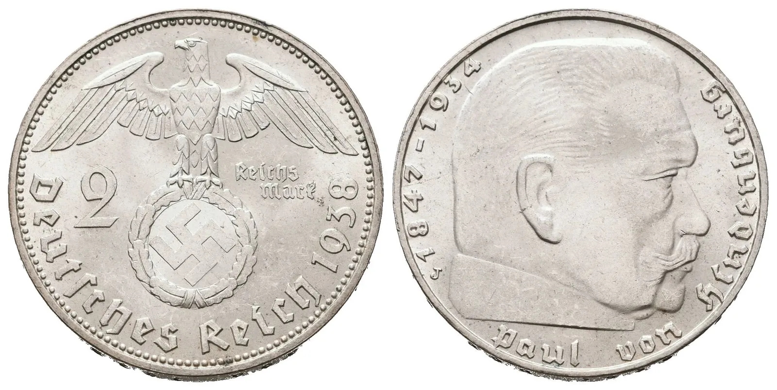 III. říše, 2 Marka 1938 J