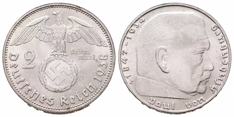 III. říše, 2 Marka 1938 J
