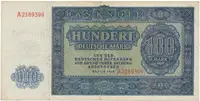 Německo - NDR, 100 DM 1948, Ros.346