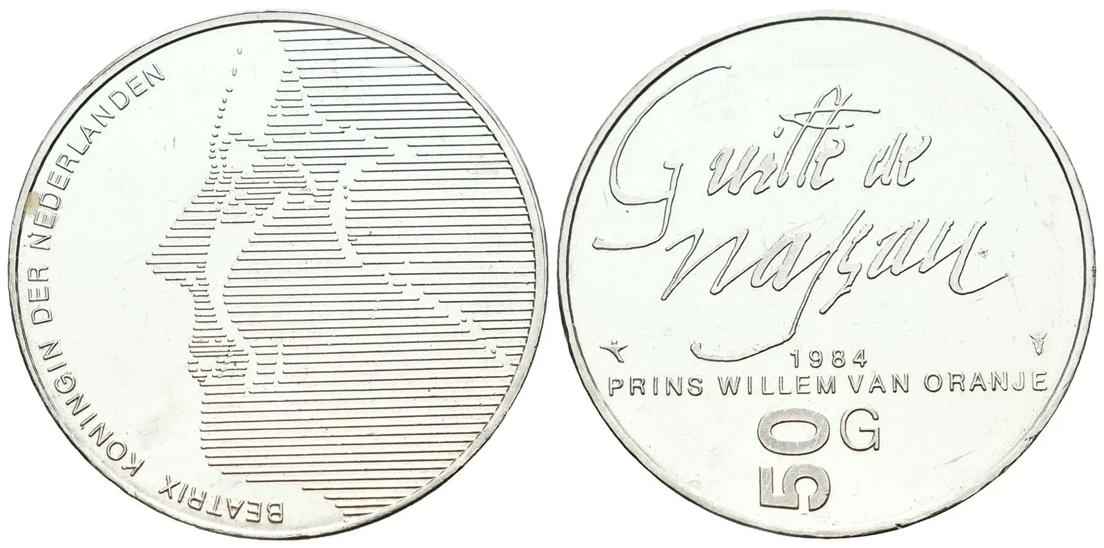 Nizozemí, 50 Gulden 1984