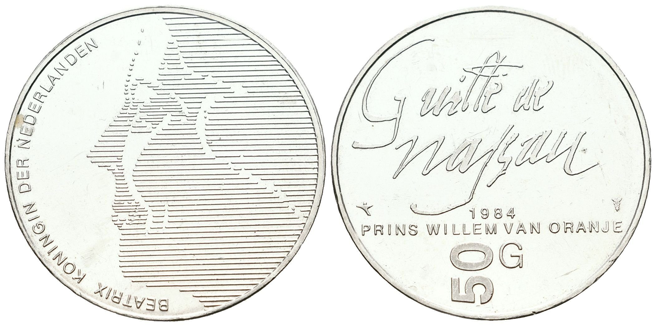 Nizozemí, 50 Gulden 1984