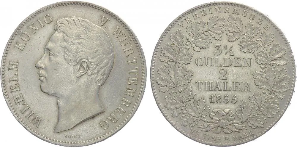 Württemberg, Wilhelm I., 1816 - 1864 — 1