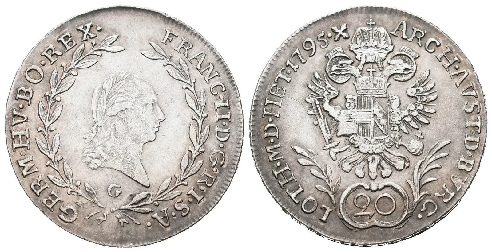 František II., 20 Krejcar 1795 G