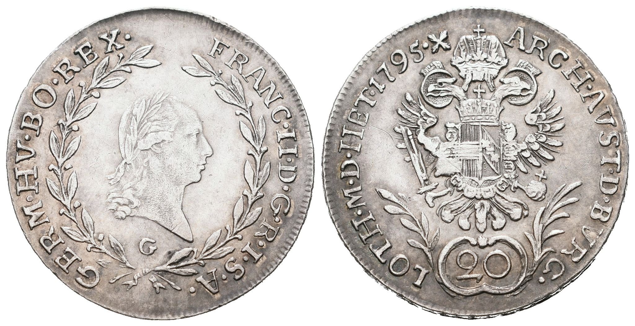 František II., 20 Krejcar 1795 G
