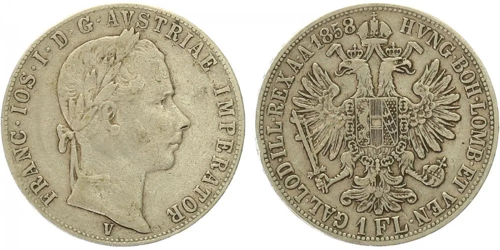Rakouská a spolková měna, 1857 - 1892 — 1