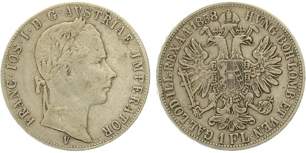 Rakouská a spolková měna, 1857 - 1892 — 1