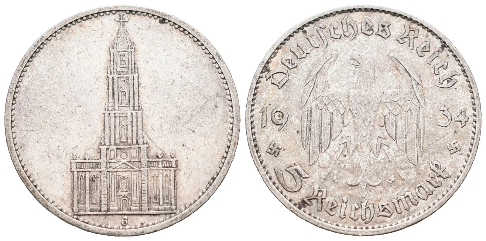 III. říše, 5 Marka 1934 G