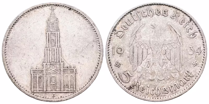 III. říše, 5 Marka 1934 G