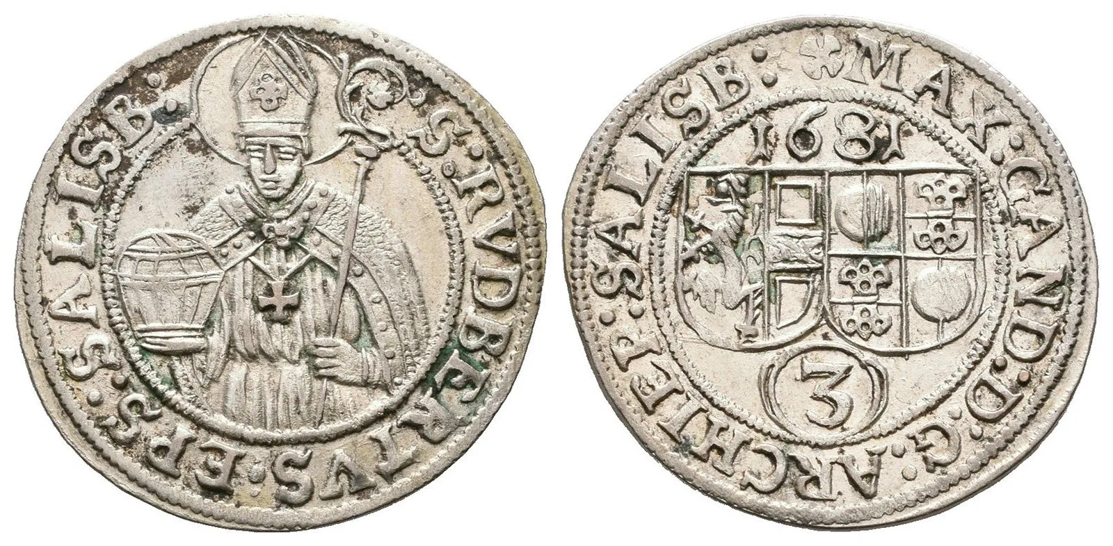 Salzburg - arcibiskupství, Max Gandolph, 1668 - 1687 — 1