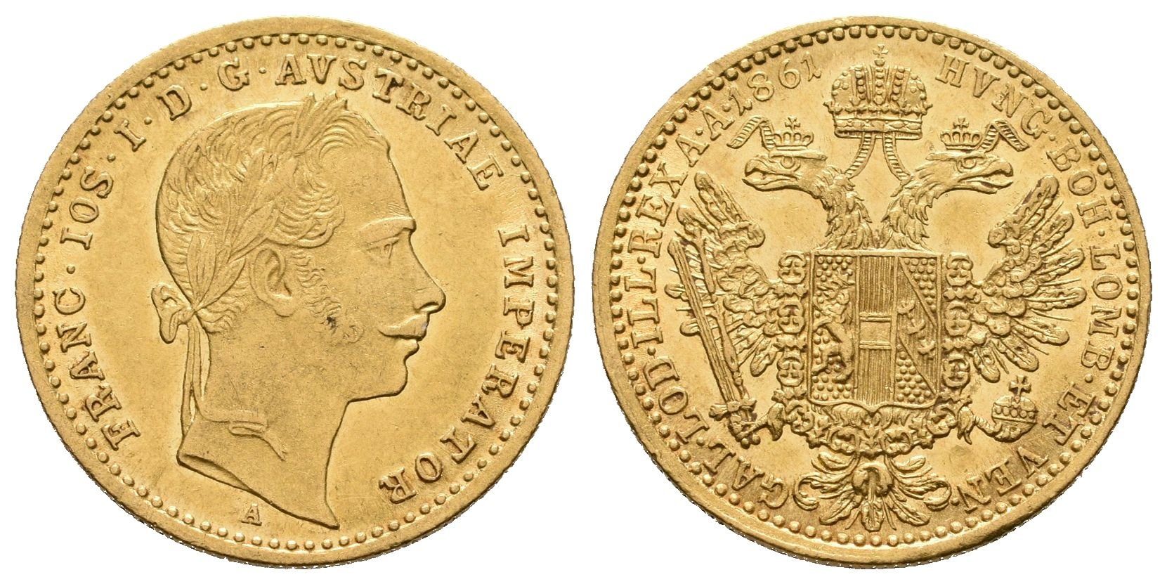 Dukát 1861 A, Vídeň