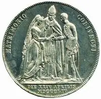 Konvenční měna, 1848 - 1857 — 2