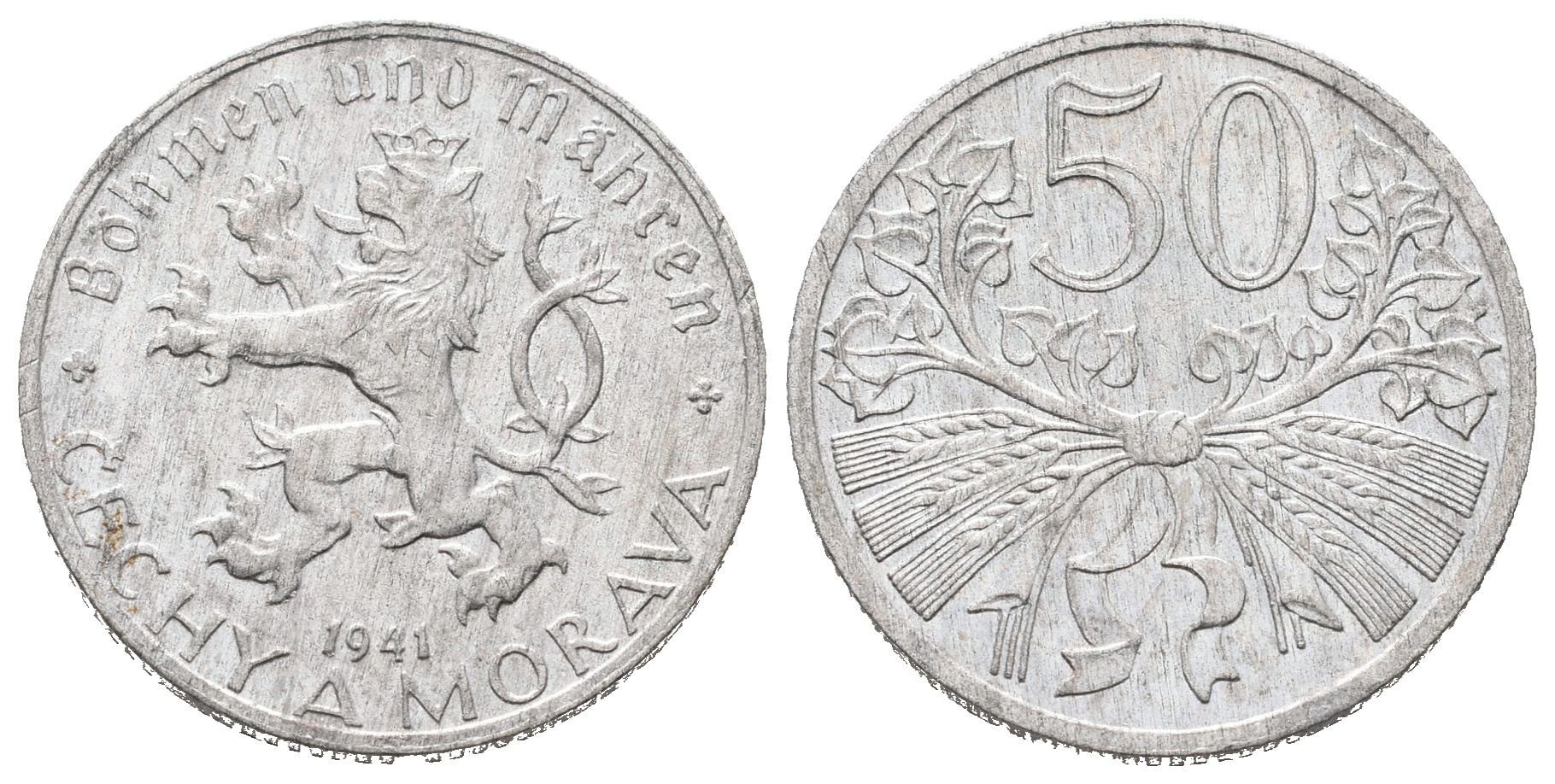 50 Haléř 1941, nádherná zachovalost
