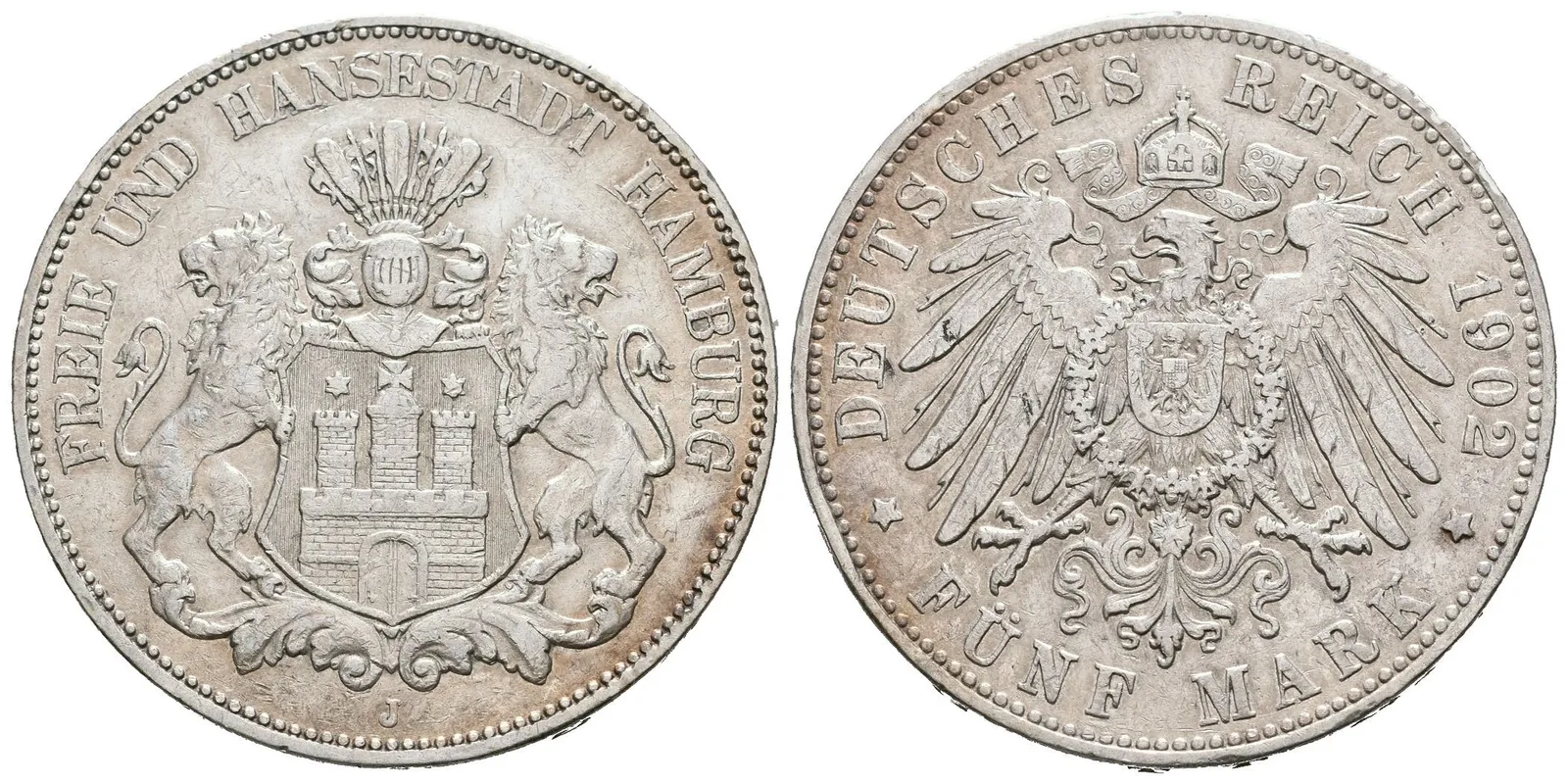 Hamburg, 5 Marka 1902