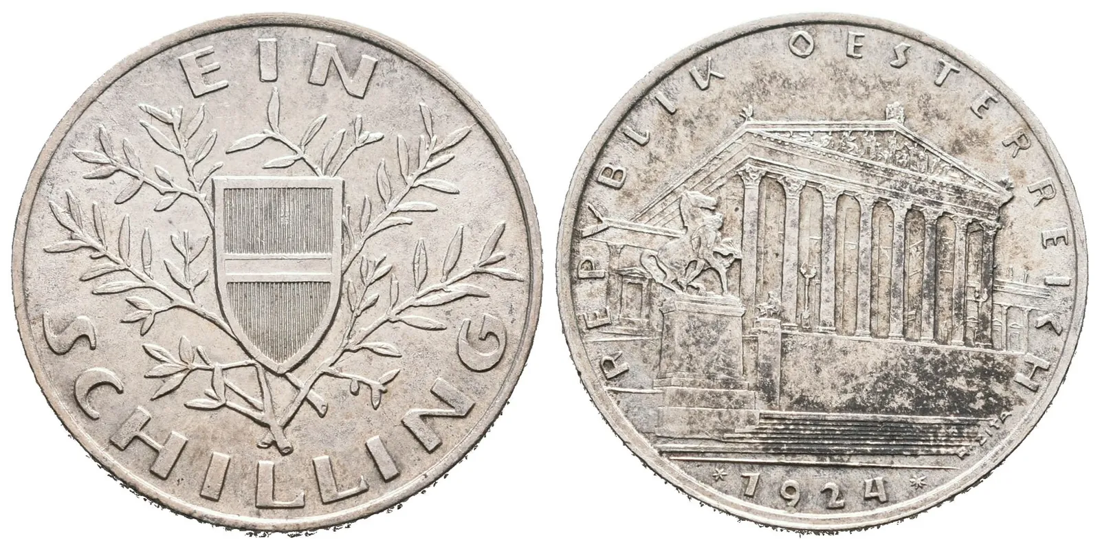 Rakousko, 1 Schilling 1924