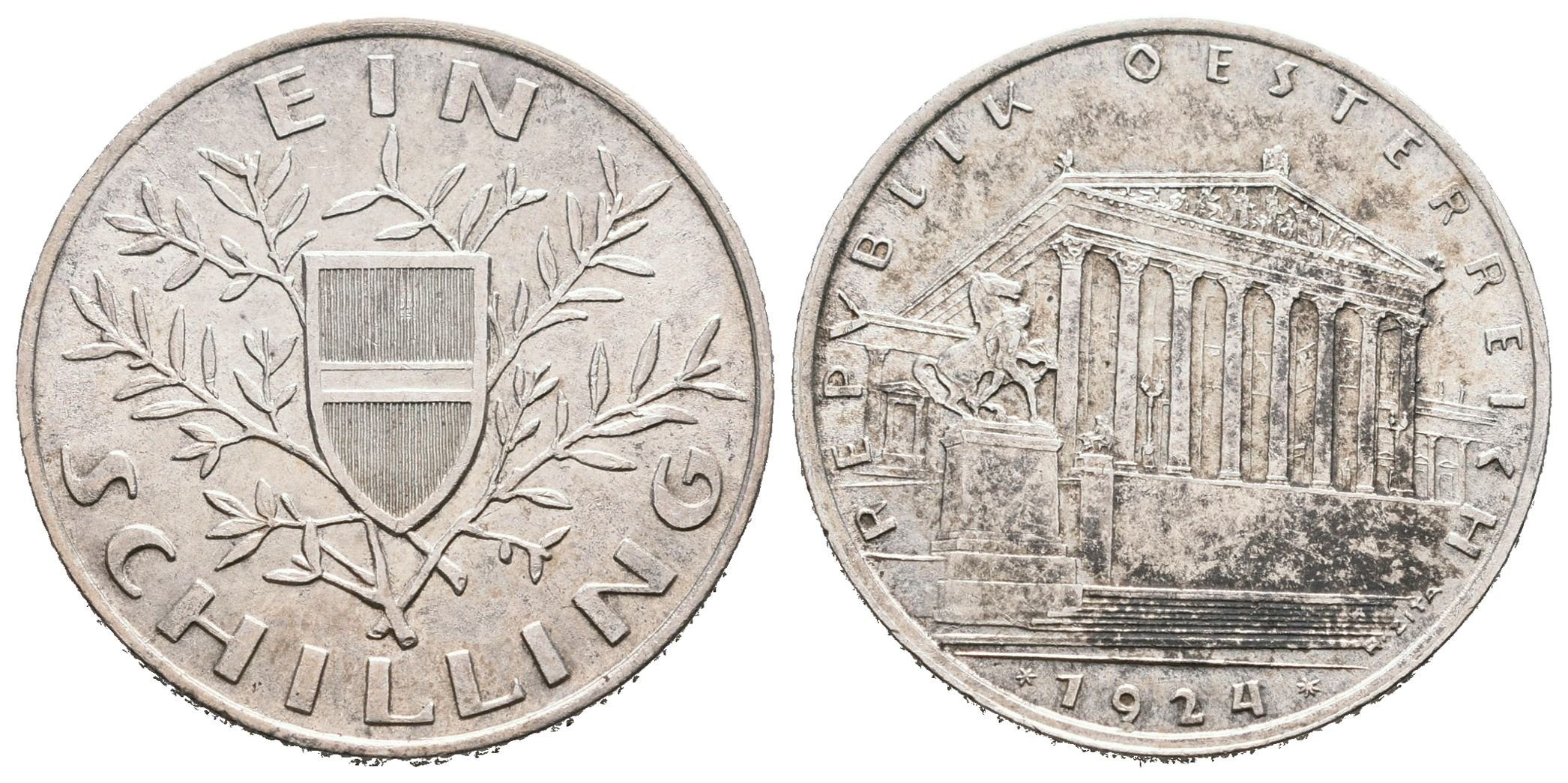 Rakousko, 1 Schilling 1924