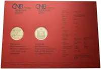 2000 Kč 2003 - Pozdní renesance - Štíty domu ve Slavonicích, PROOF - fotografie 3