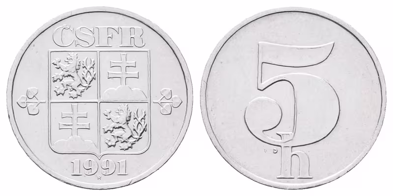 5 Haléř 1991