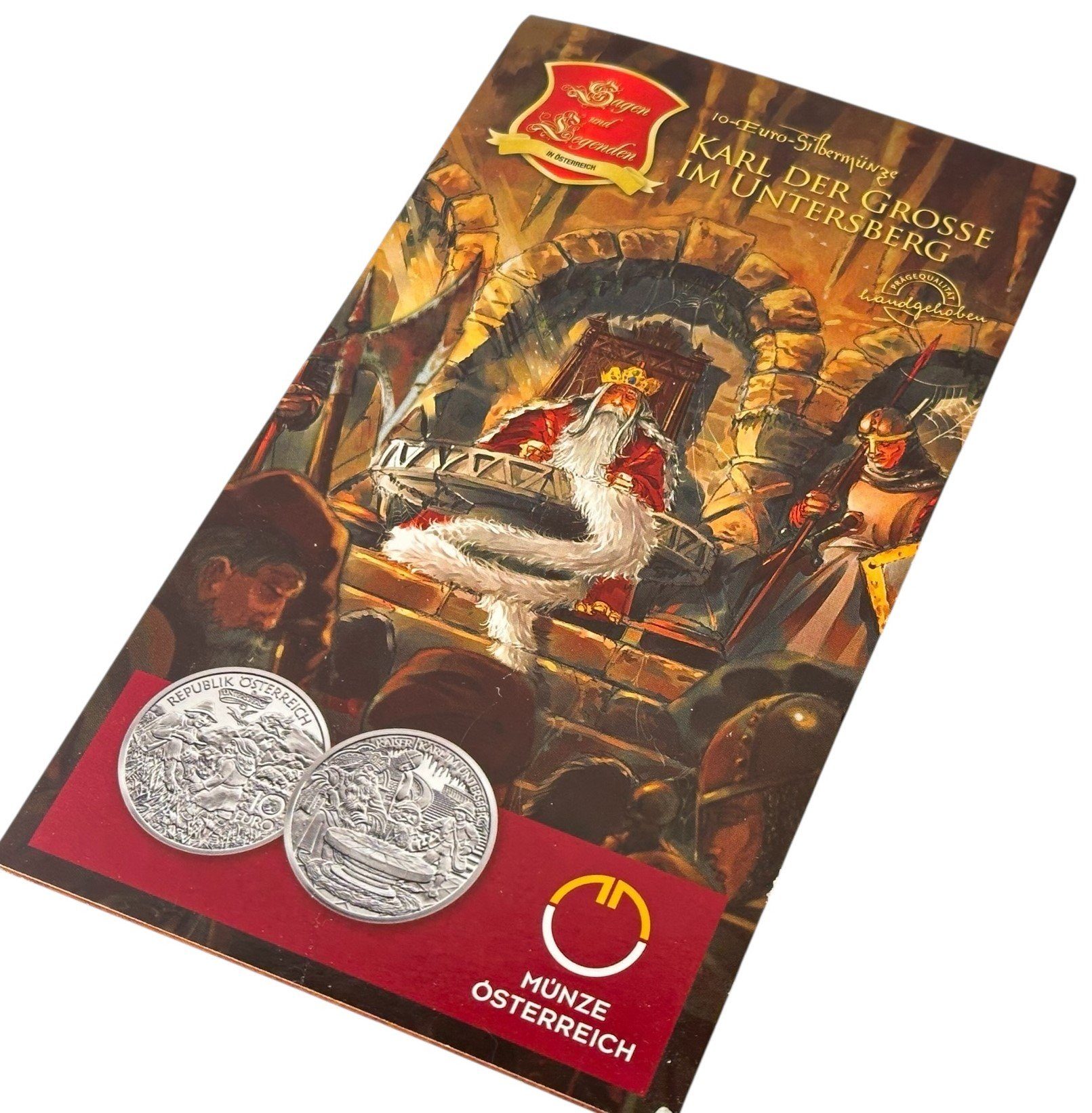 Rakousko, 10 Euro 2010 - Karel Veliký
