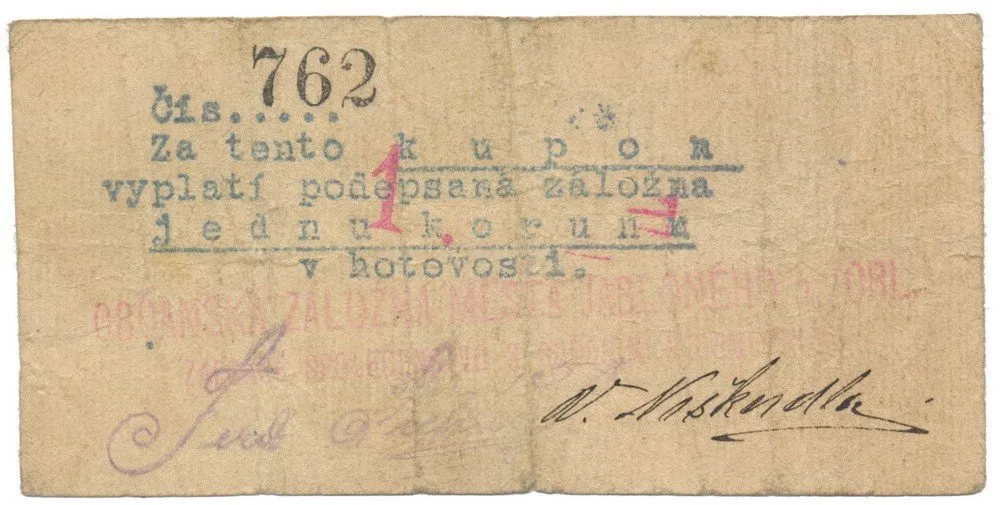 Nouzovky české od roku 1914 — 1