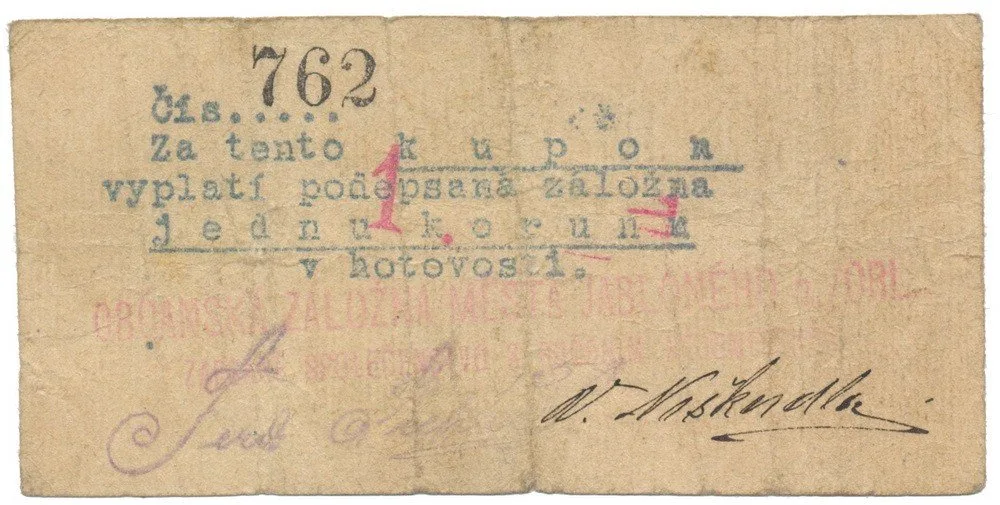 Nouzovky české od roku 1914 — 1