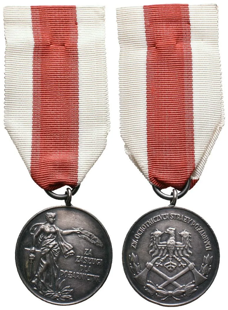 Polsko, Stříbrná medaile Za zásluhy o požárnictvo