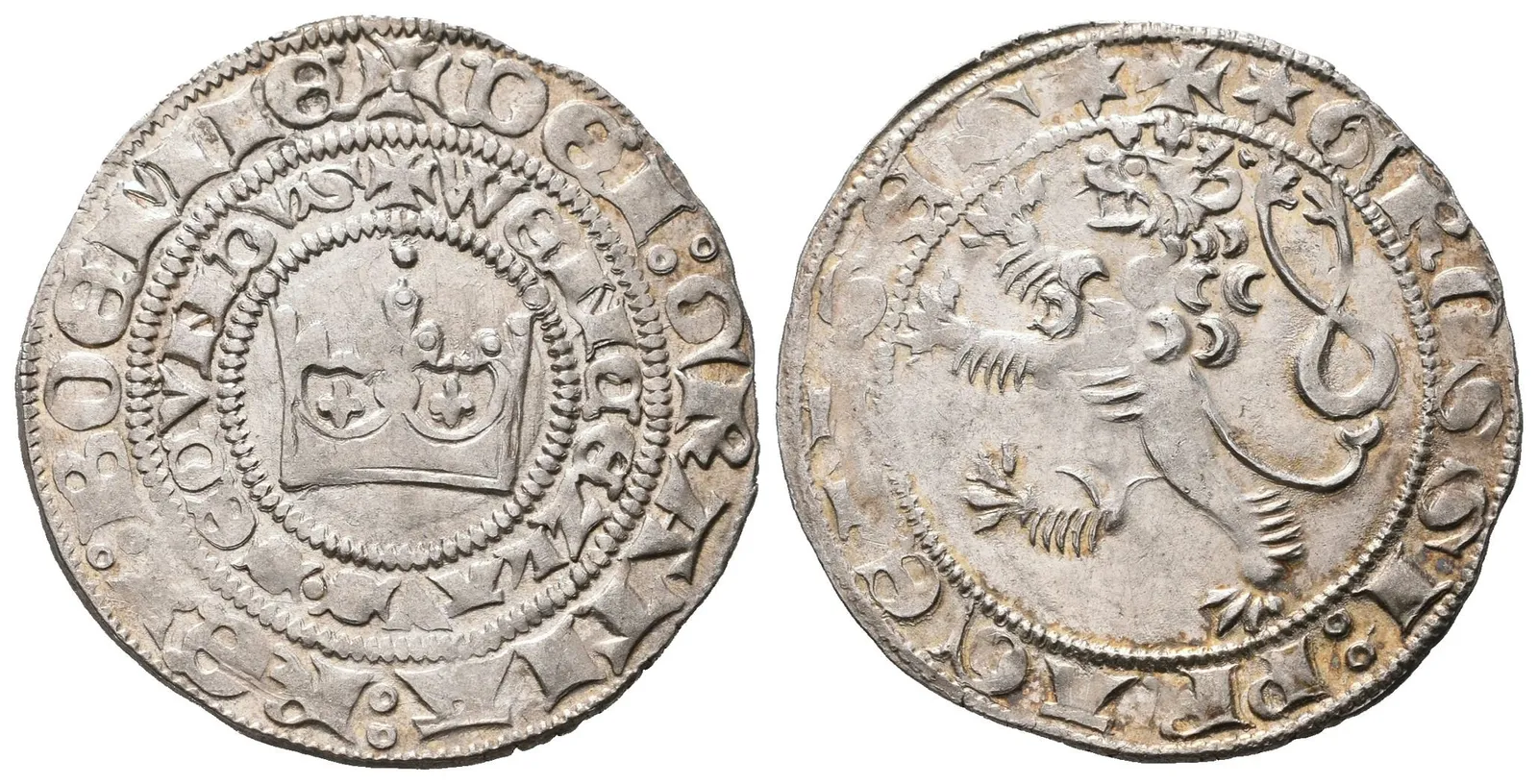 Václav II., Pražský groš, Smolík 2