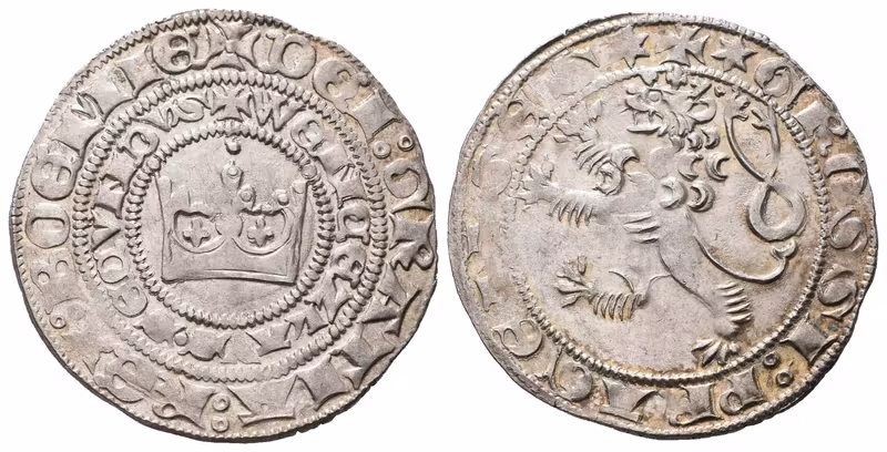 Václav II., Pražský groš, Smolík 2