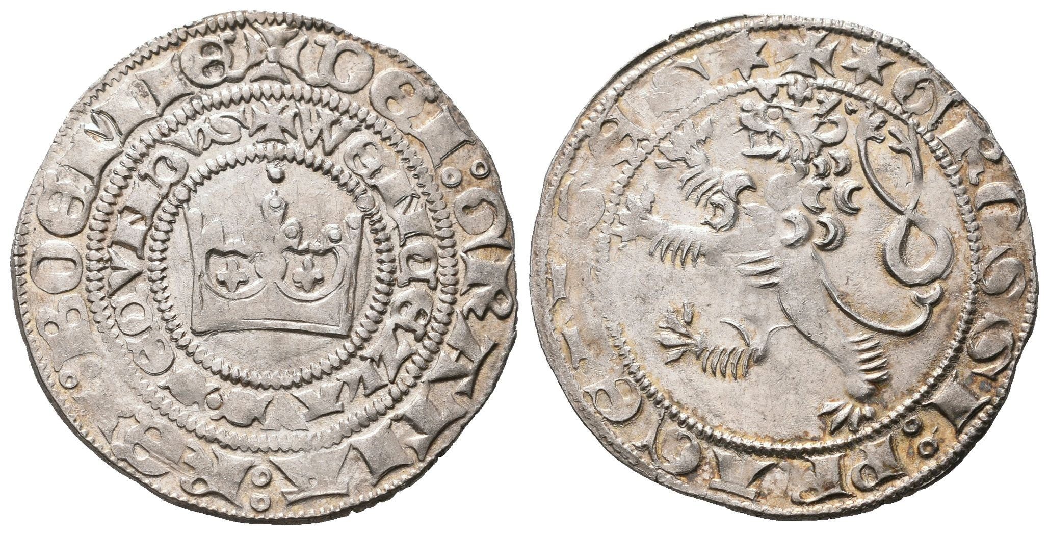 Václav II., Pražský groš, Smolík 2