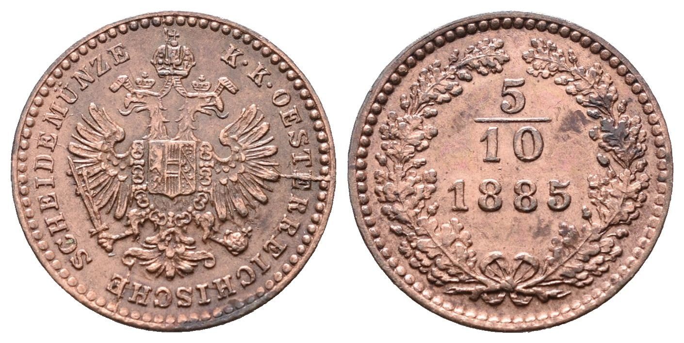 5/10 Krejcar 1885
