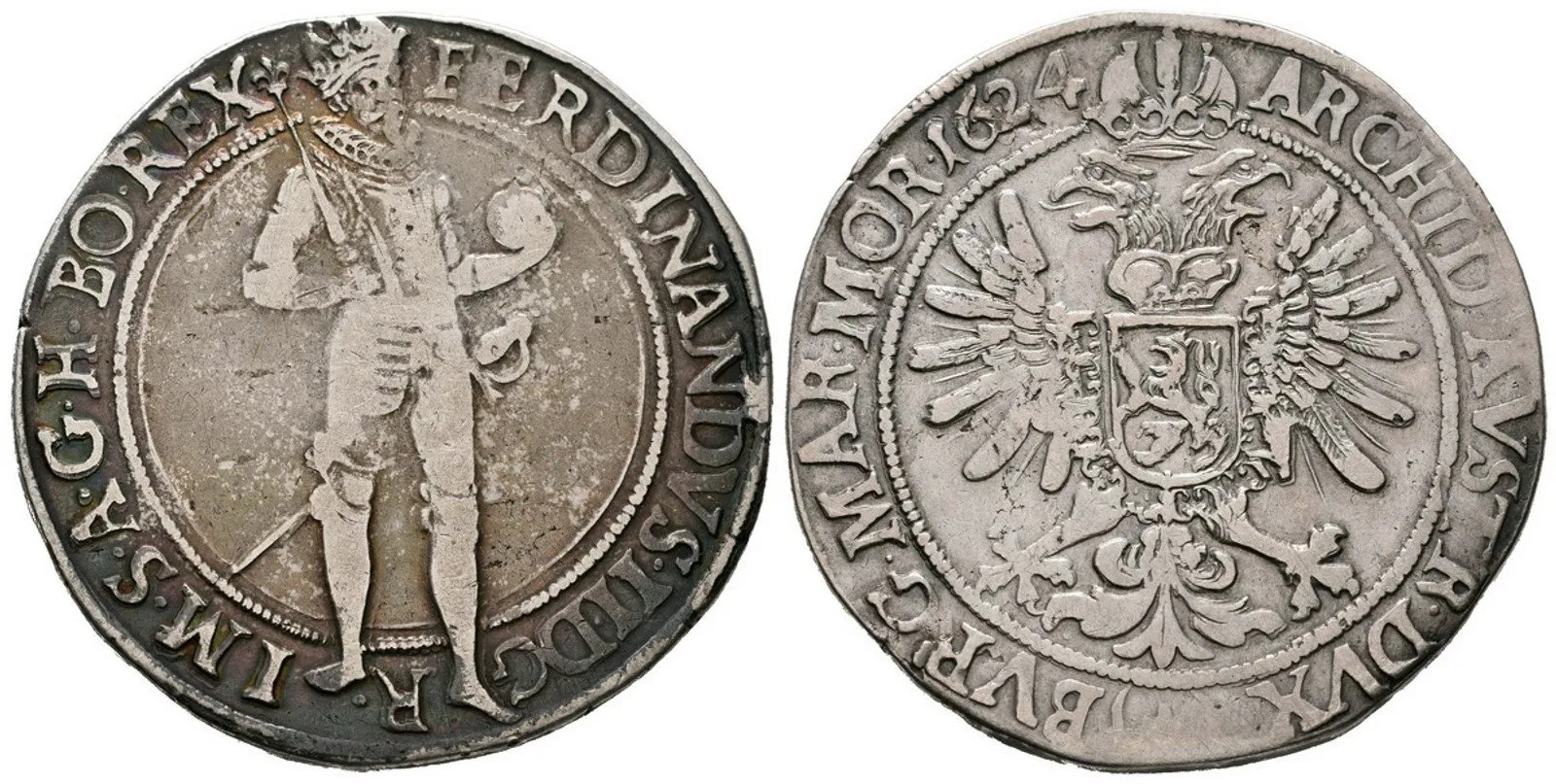 Ferdinand II., Tolar 1624, Kutná Hora