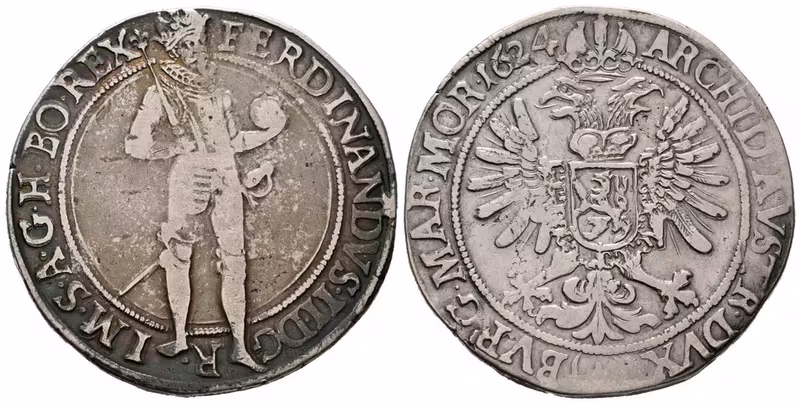Ferdinand II., Tolar 1624, Kutná Hora