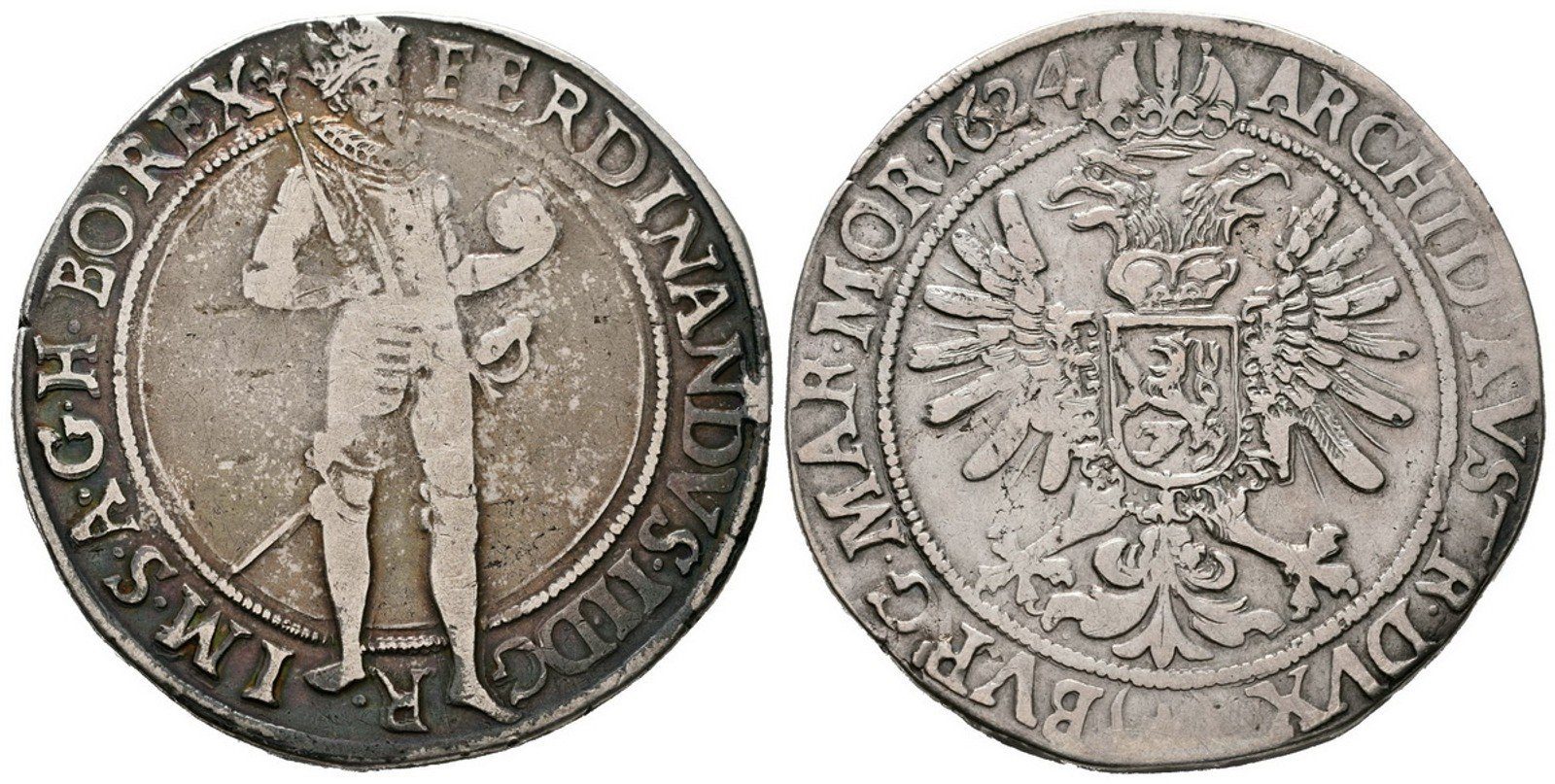 Ferdinand II., Tolar 1624, Kutná Hora